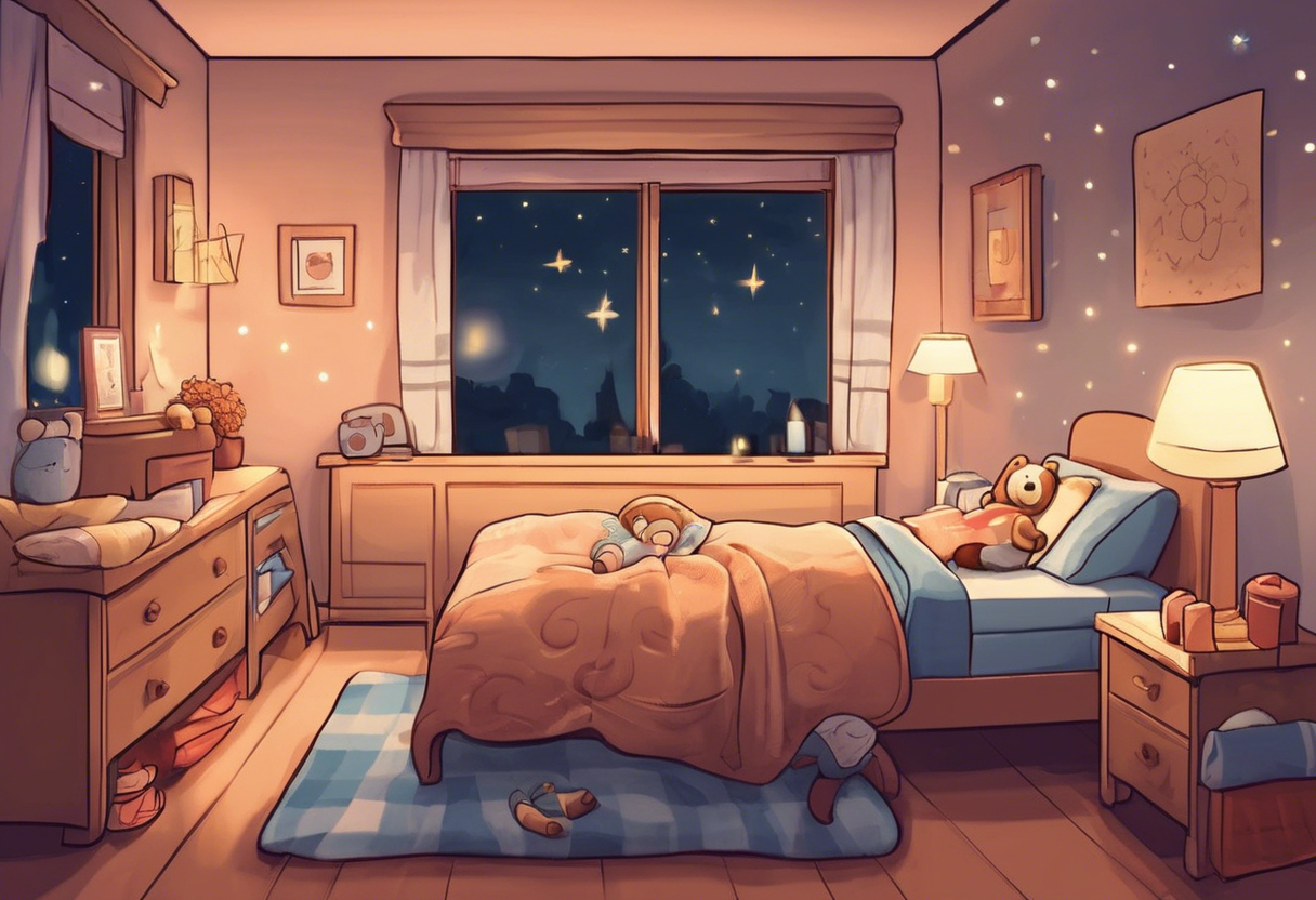 کنترل شب ادراری کودکان