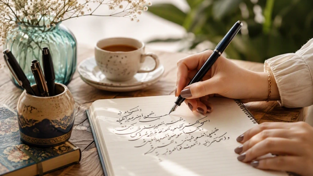 ۷ نکته مهم خوشخط شدن + یک دوره آموزشی رایگان خوشنویسی🎁
