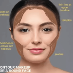 ترفندهای آرایش صورت گرد برای کشیده نشان دادن صورت