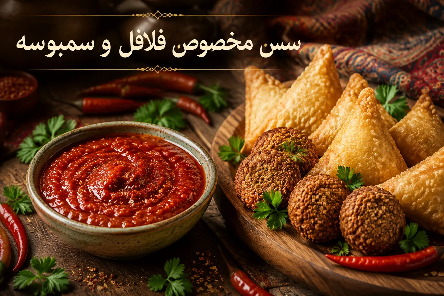 آموزش طرز تهیه سس فلافل آبادان؛ راز خوشمزگی سس قرمز و انبه جنوبی سس فلافل آبادانی؛ طرز تهیه سس قرمز تند و سس انبه اصیل