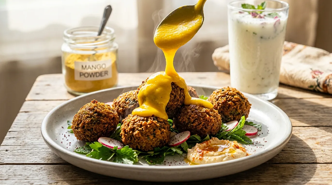 آموزش طرز تهیه سس فلافل آبادان؛ راز خوشمزگی سس قرمز و انبه جنوبی آموزش طرز تهیه سس فلافل آبادان؛ راز خوشمزگی سس قرمز و انبه جنوبی