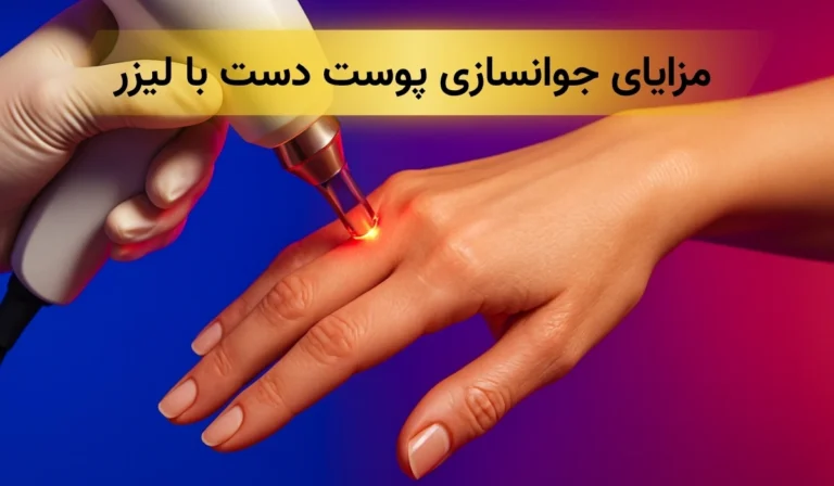 “جوانسازی پوست دست با لیزر” (مزایا + عوارض) + 6 توصیه مهم
