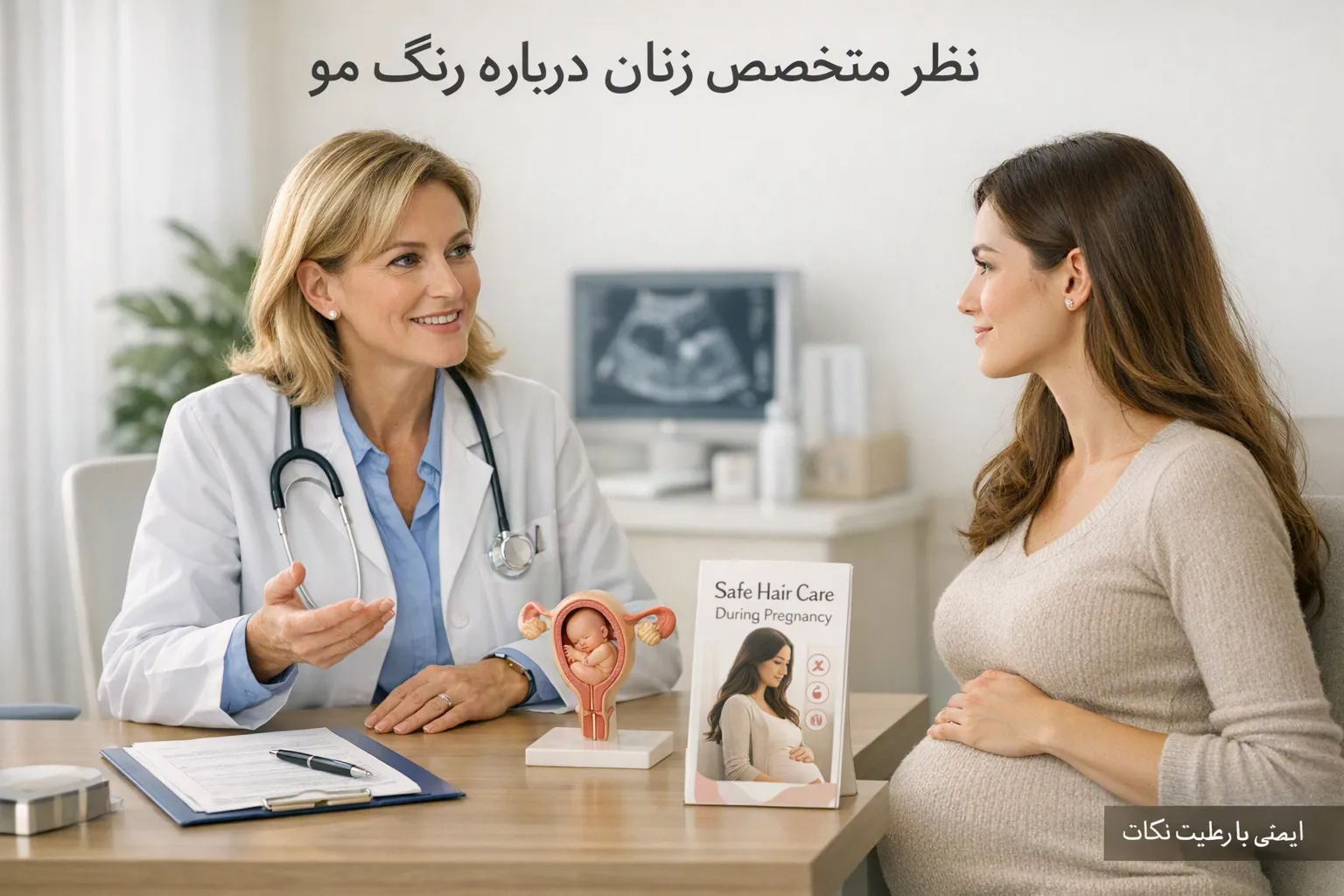عوارض رنگ کردن مو در دوران بارداری؛ زمان مناسب، نکات ایمنی و رنگ‌های بی‌خطر
