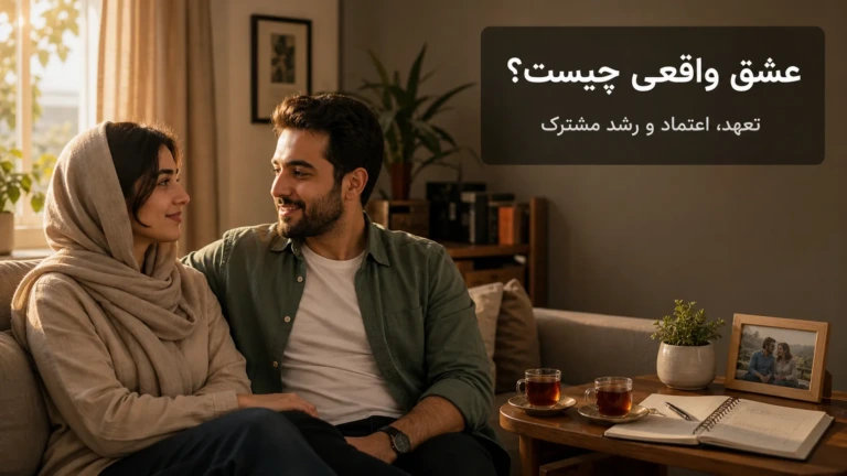 عشق واقعی چیست؟ از اعتماد و احترام تا تعهد پایدار  و تفاوت آن با وابستگی