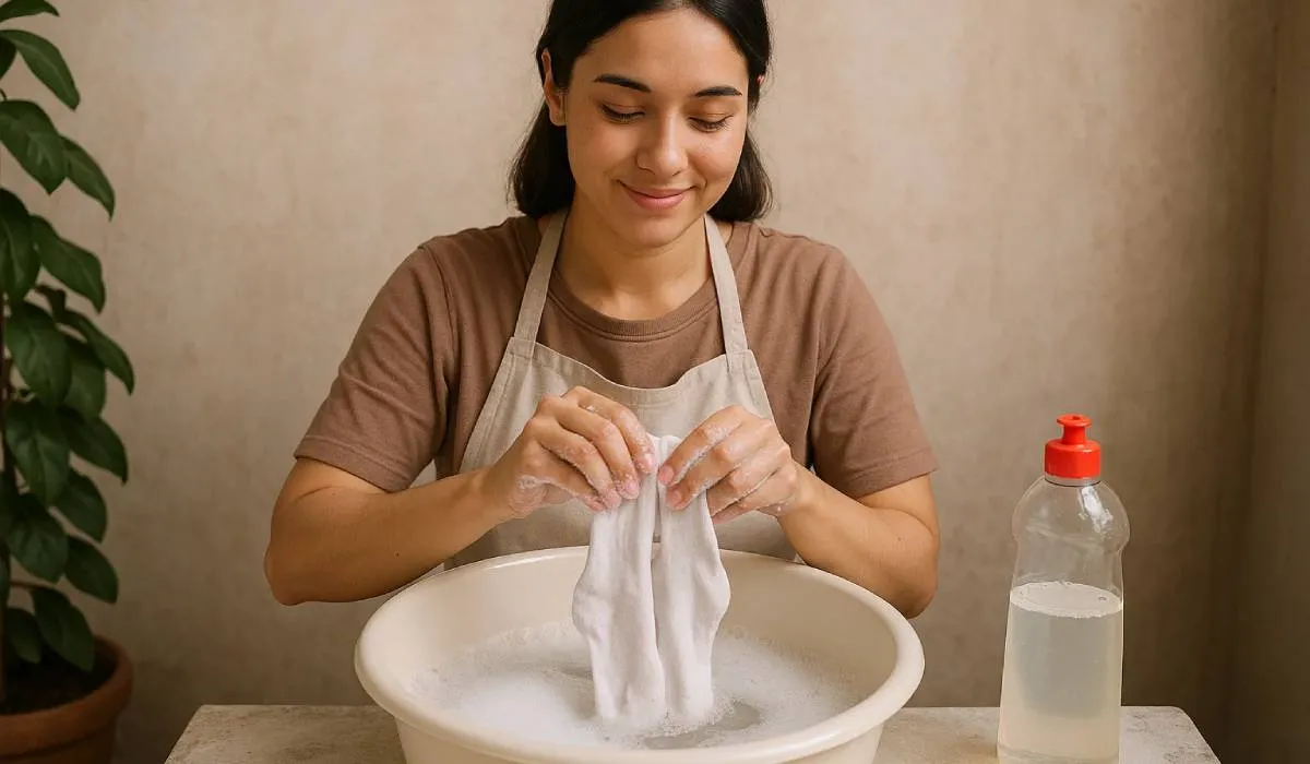 0 تا 100 نحوه صحیح شستن جوراب، نکاتی که هیچکس نمیداند!