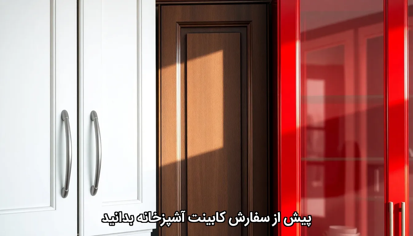 پیش از سفارش کابینت آشپزخانه بدانید