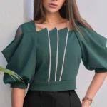 مدل کراپ دخترانه مجلسی