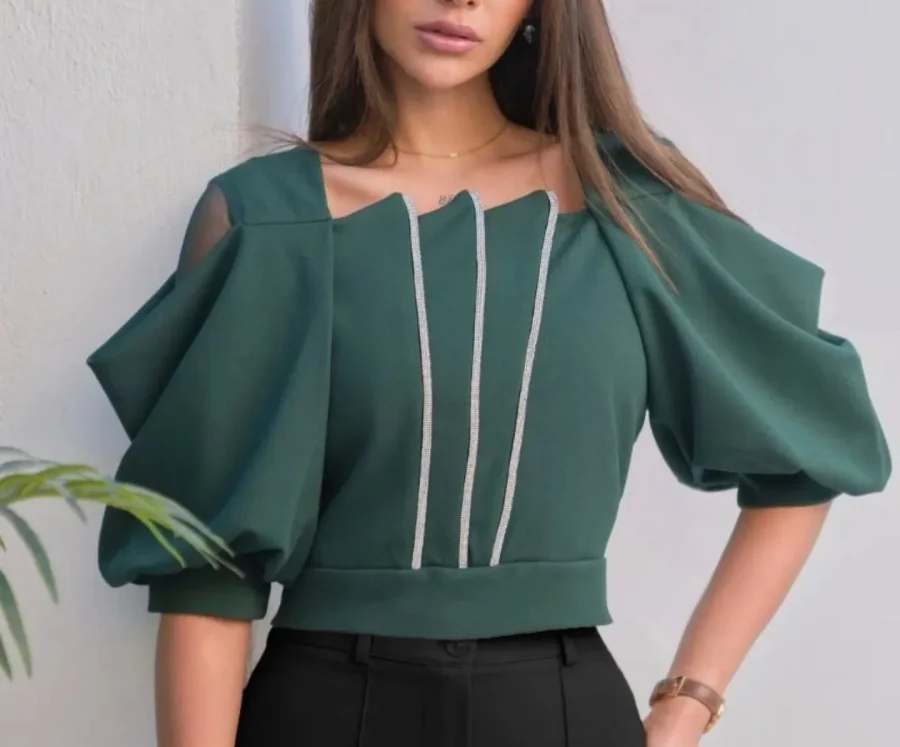 مدل کراپ دخترانه مجلسی