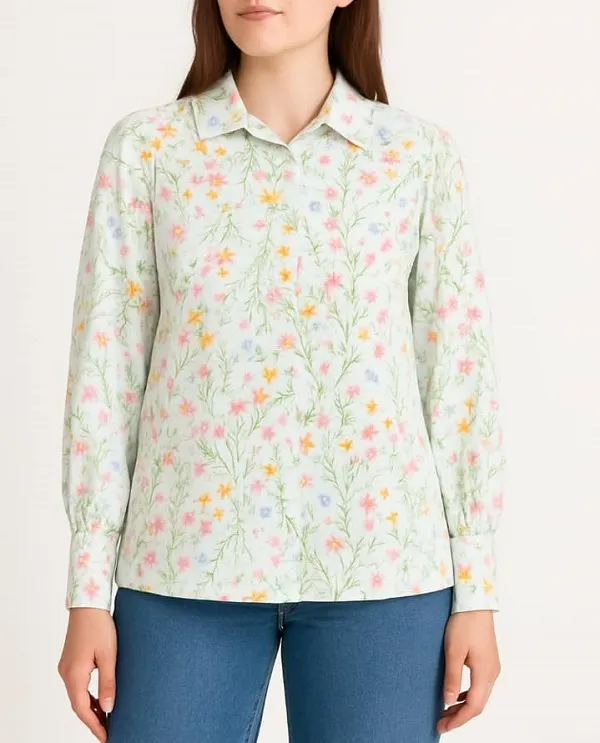 بهترین مدل لباس زنانه برای مهمانی شومیز ساده و گلدار برای مهمانی