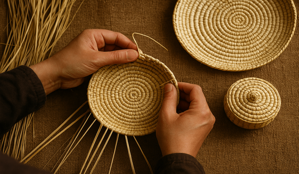 مقاله ای درباره هنر حصیر بافی