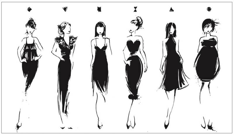 پیراهن مجلسی مناسب اندام شما کدام است؟ انتخاب نهایی لباس مجلسی مناسب برای اندام ها