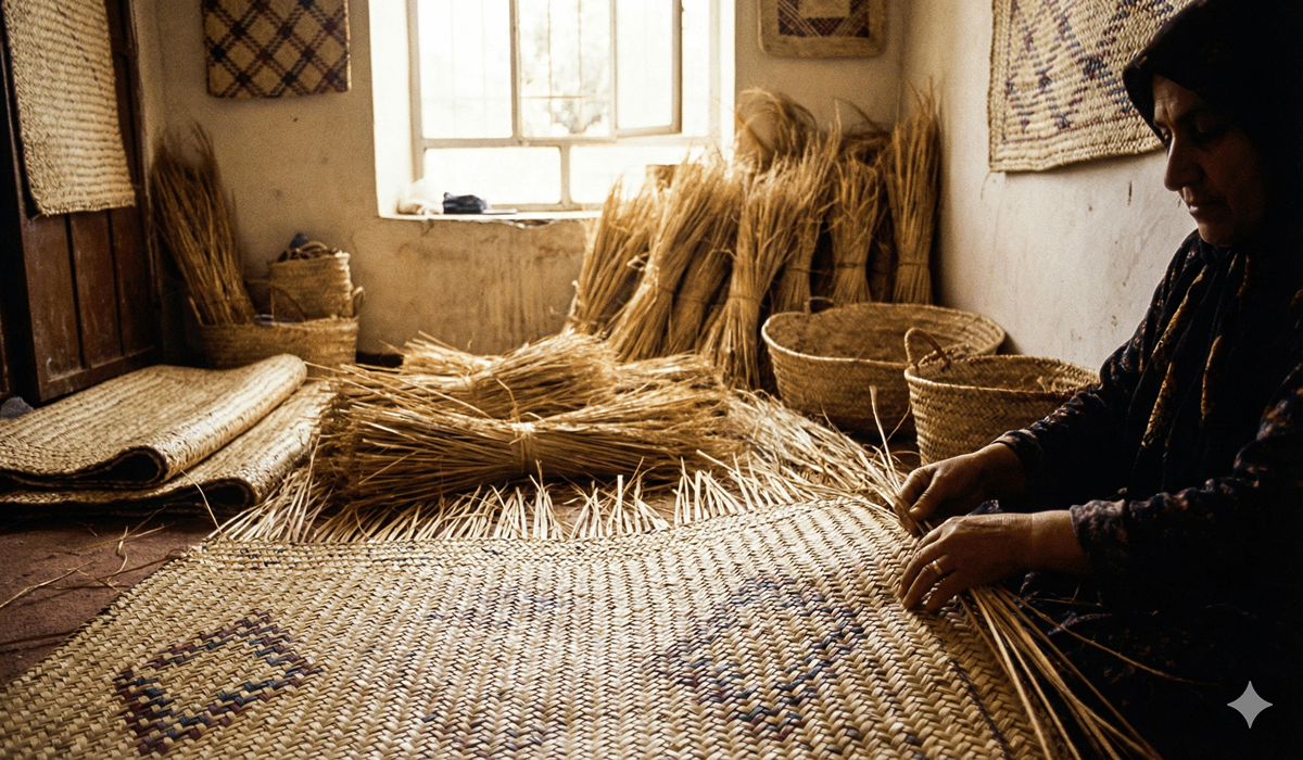 مقاله ای درباره هنر حصیر بافی مقاله ای درباره هنر حصیر بافی