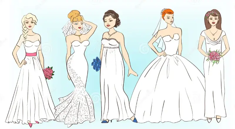 پیراهن مجلسی مناسب اندام شما کدام است؟ راهنمای انتخاب لباس مجلسی برای اندام ها