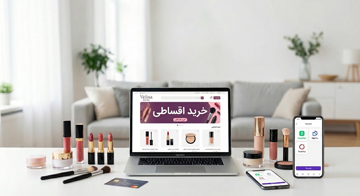 خرید اقساطی لوازم آرایشی؛ تجربه‌ای متفاوت از خرید آنلاین در ولینا بیوتی