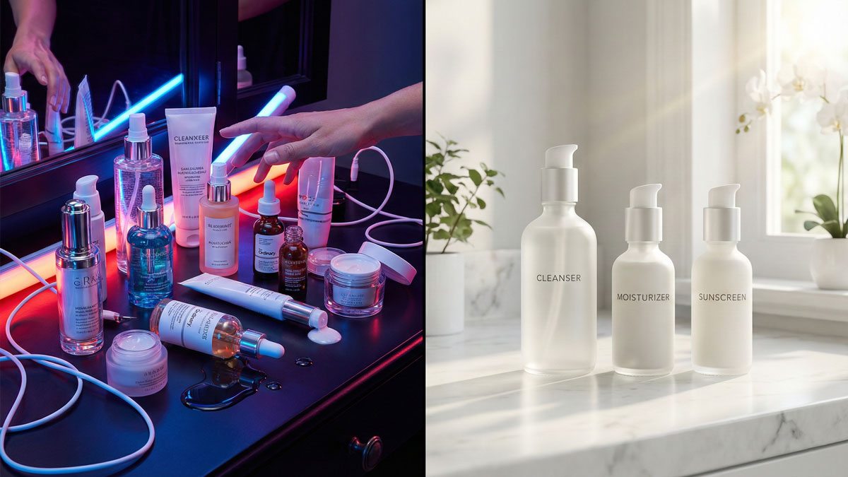 معجزه اسکینیمالیسم ؛ چرا روتین های طولانی و گران قیمت پوست شما را نابود می کنند؟