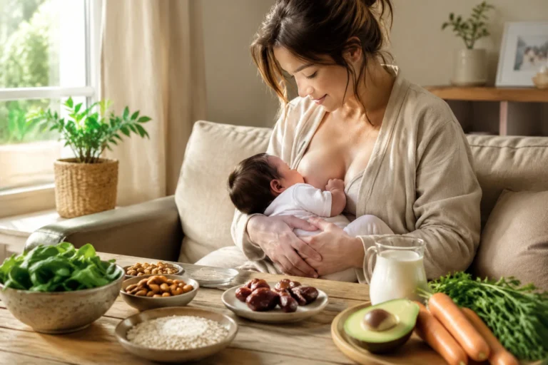 تقویت شیر مادر برای وزن‌گیری نوزاد؛ بهترین غذاهایی که شیر مادر را مقوی‌تر می‌کنند