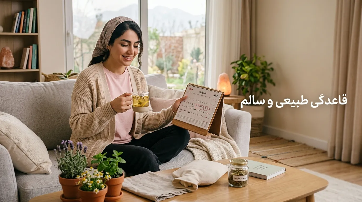 راهنمای گام به گام برای پریود شدن سریع و طبیعی، دیگر نگران عقب افتادن قائدگیت نباش!