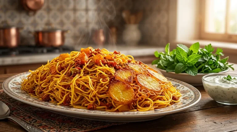 طرز پخت ماکارونی خوشمزه و مجلسی؛ فوت‌وفن ترکیب ادویه ها  و سس مخصوص  + ته‌دیگ وسوسه‌ کننده