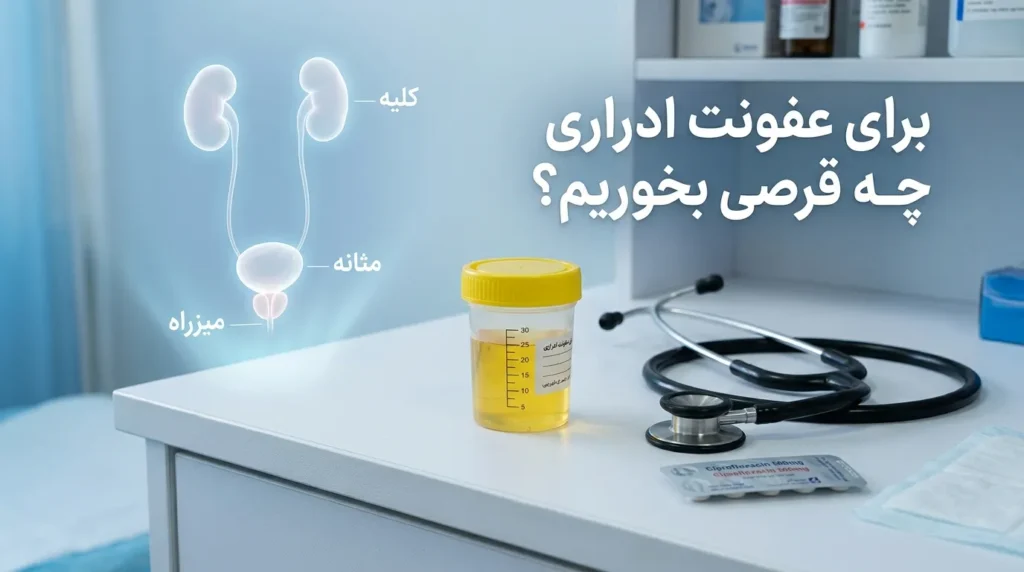 رای عفونت ادراری چه قرصی بخوریم؟ بهترین آنتی‌بیوتیک‌های UTI