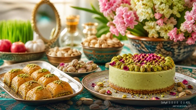 پسته در آشپزی و شیرینی‌ پزی؛ از سفره هفت‌سین تا دسرهای مدرن